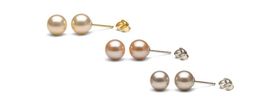 Boucles d'Oreilles Perles d'Eau Douce